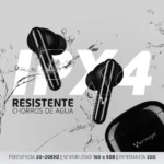 Audífonos Bluetooth Vorago Esb-202 Tws 4.5 Hrs Manos Libres - Imagen 5