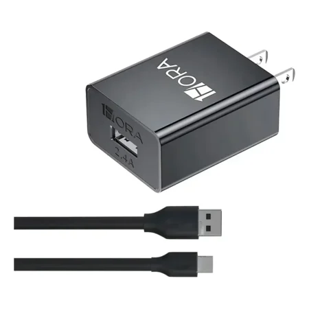 Combo Cargador Carga Rápida Tipo C Usb Celular 2.4a 1 Hora