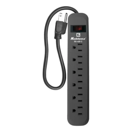 Multicontacto Koblenz Ss-420 Supresor Voltaje 6 Tomas
