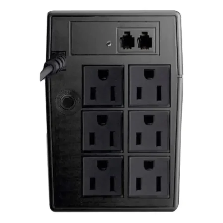 No Break Regulador Y Sup De Picos Smartbitt 6 Cont 750va - Imagen 2