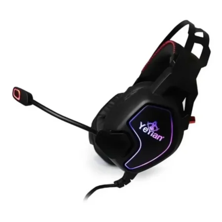 Audífonos Gamer Qian Yeyian Vicious Ydv-33403 Negros - Imagen 4