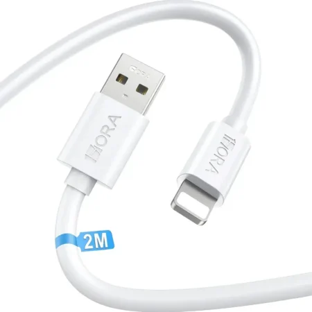 Cable 1hora Cab206 Usb A 8 Pines 2m Compatible iPhone