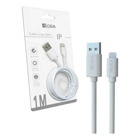 Cable De Datos Y Carga Reforzado Uso Rudo Para iPhone