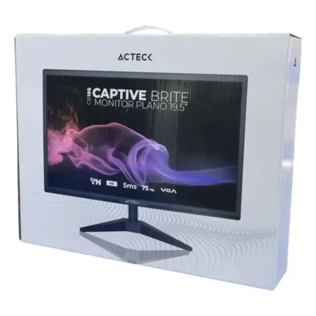 Monitor Acteck Ac-939409 19.5 Led Hd Negro Hdmi - Imagen 4