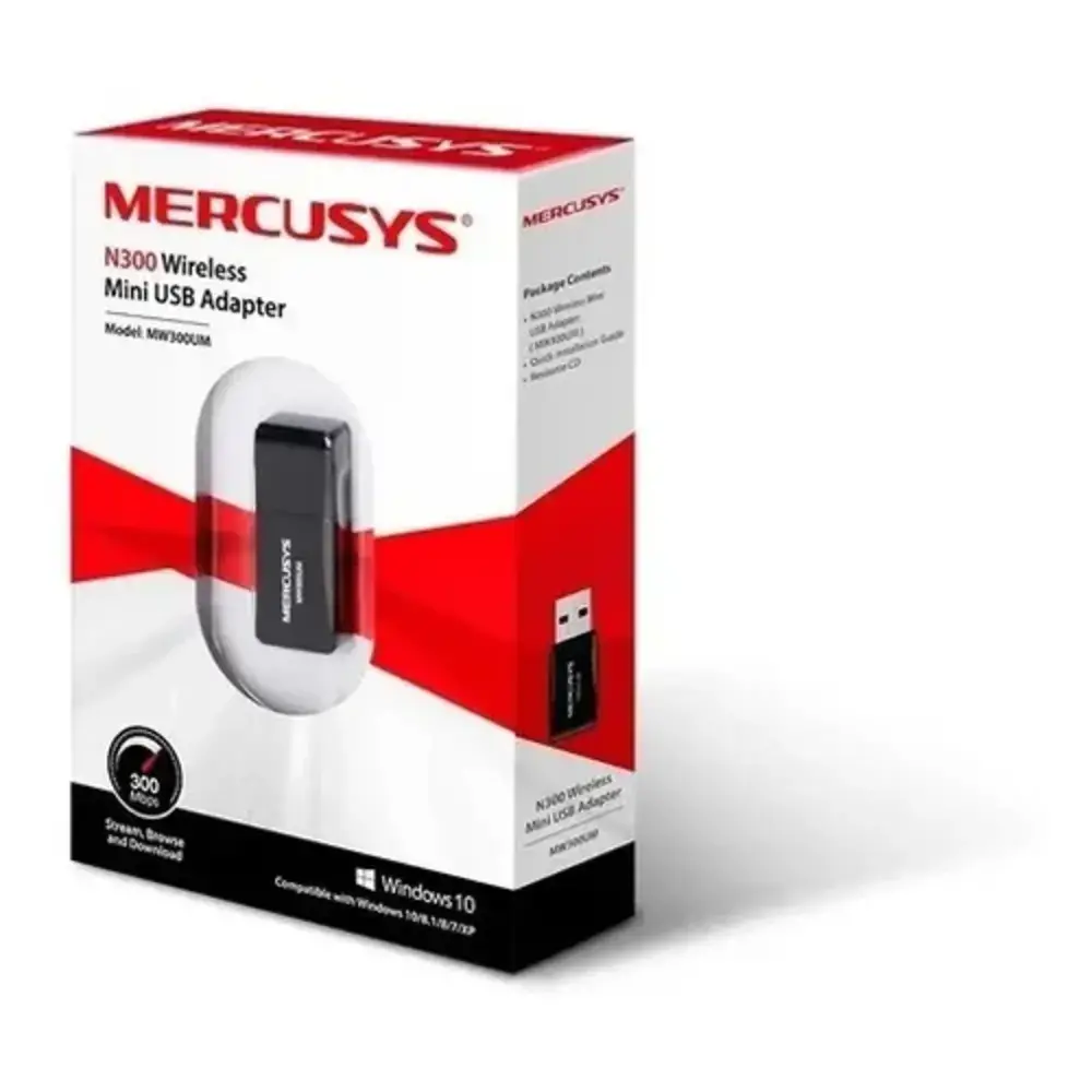 Tp-link Mw300um Adaptador Usb Wlan 300 Mbps Mini - Imagen 2