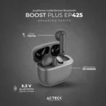 Audífonos Acteck Boost Plus Ep425 In-ear Bluetooth Negro - Imagen 2