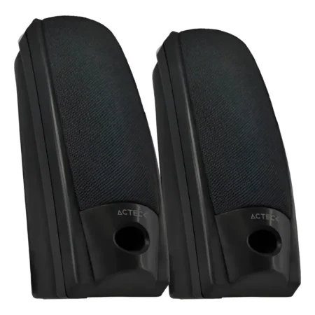 Bocinas 2.0 Acteck Ax-2500 6w Color Negro Ac-02013