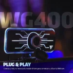 Camara Web Game Factor Wg400 1080p Led Usb Negra - Imagen 6