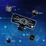 Camara Web Game Factor Wg400 1080p Led Usb Negra - Imagen 2