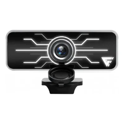 Camara Web Game Factor Wg400 1080p Led Usb Negra