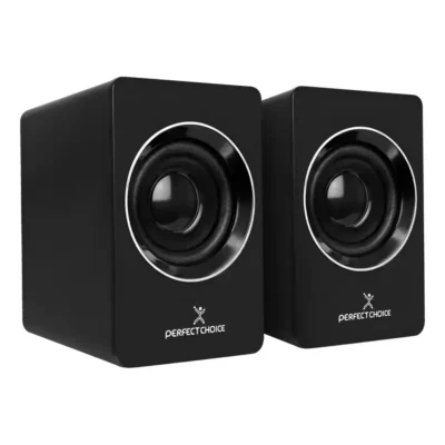 Bocinas Perfect Choice Pc-112914 Negros 2.0 Auxiliar