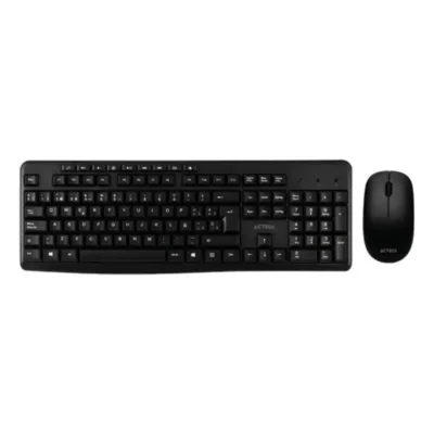 Kit Teclado Y Mouse Acteck Mk450 Español Negro Usb
