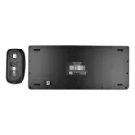 Kit Teclado Y Mouse Inalámbrico Perfect Choice Zebrary Negro - Imagen 2