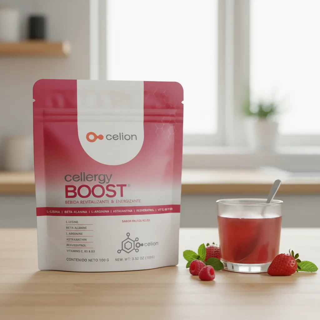 Celion Cellergy Boost Revitalizante Energizante 100 G Frutos - Imagen 2