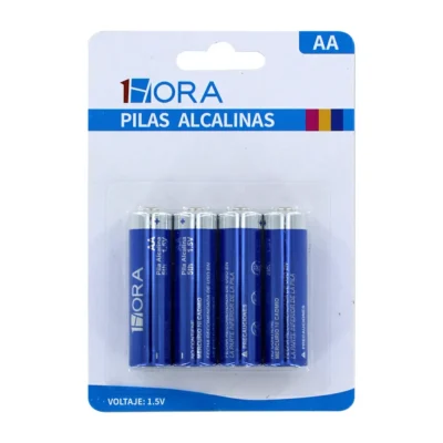 Pilas Alcalinas 1hora Aa X4
