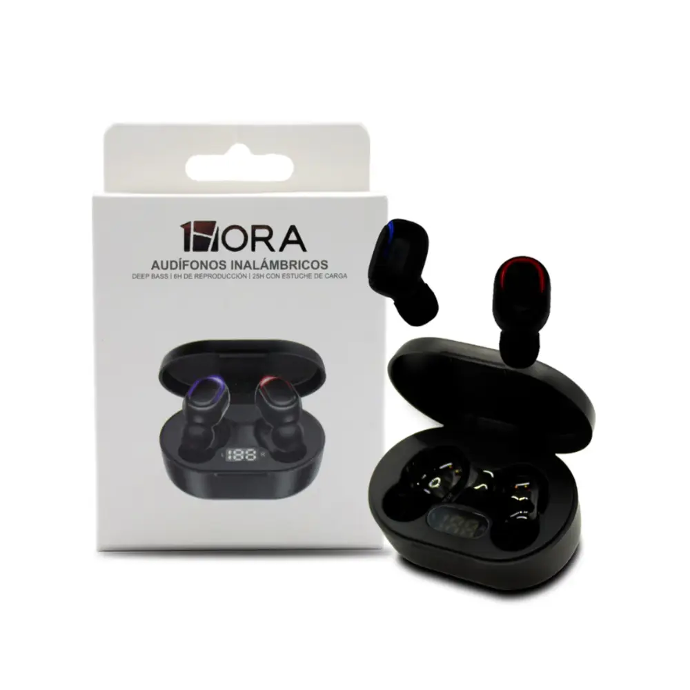 Audífonos In-ear Inalámbricos 1hora Bluetooth 5.3 Aut114