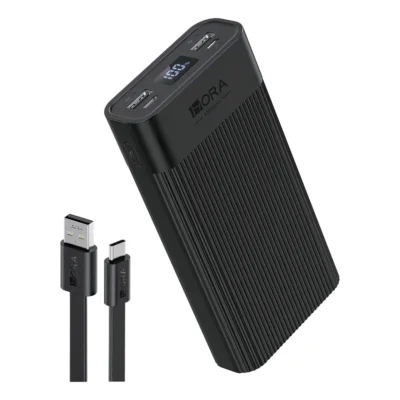 Cargador 1hora Power Bank Gar117 Usb 20000mah 2 Puertos