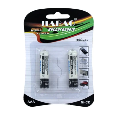 Pilas Recargables Aaa Jiabao 350 Mah Alta Duración