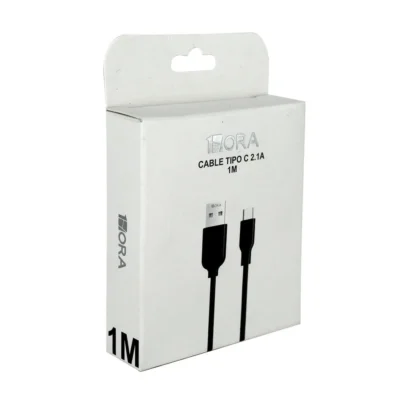 Cable Usb 2.0 A Tipo C 2.1a 1hora Cab 237 1 Metro