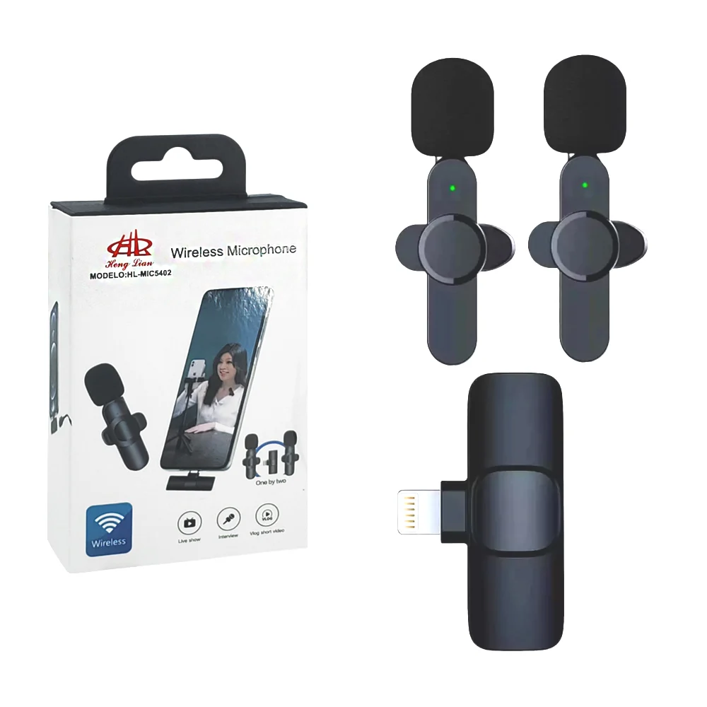 Micrófono Heng Lian Hl-mic5402 Profesional Para Audio