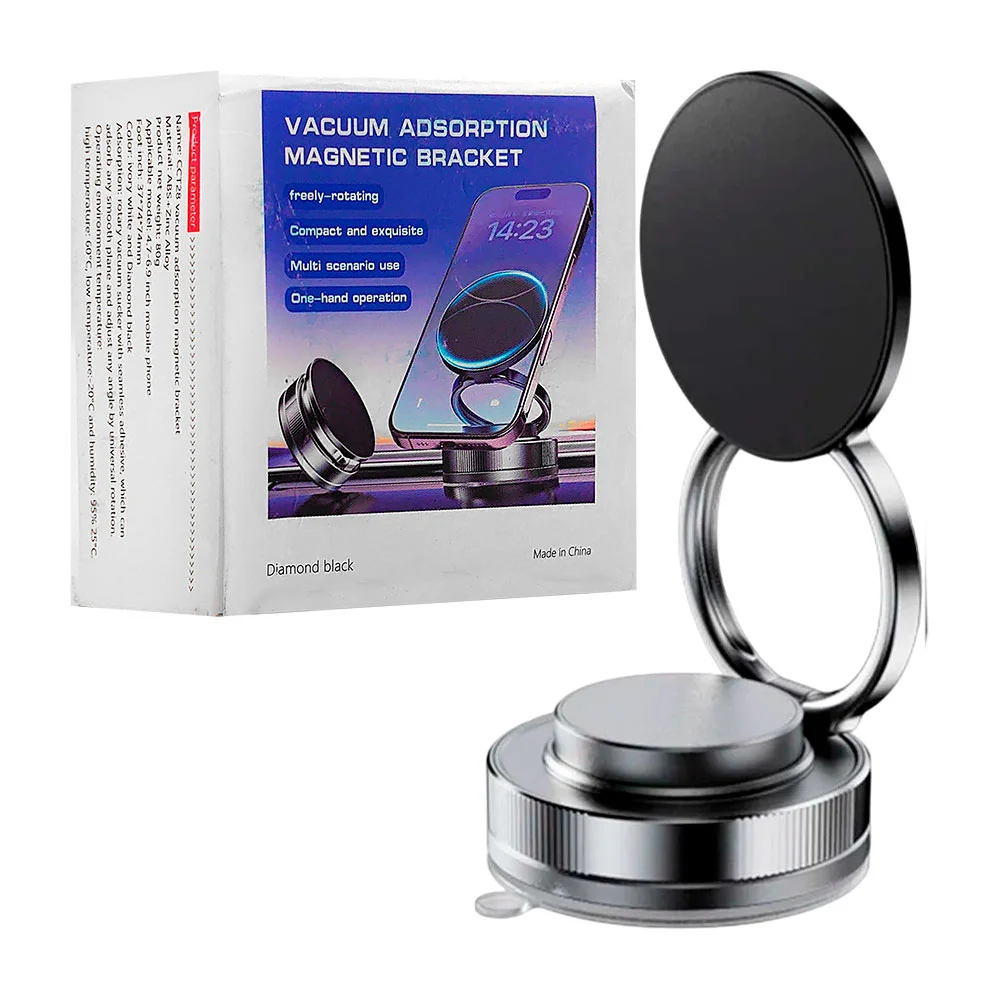 Soporte Para Celulares Magnético De Absorción Rotación 360