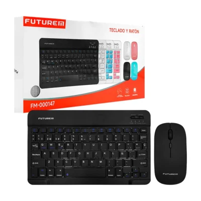 Kit Teclado Y Mouse Futurem Fm-000147 Ergonómico Y Funcional