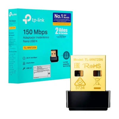 Adaptador Nano De Red Inalambrica Usb Tp-link Tl-wn725n Wifi