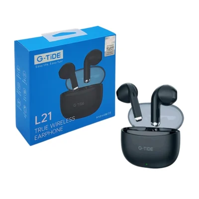 Audífonos G-tide Bluetooth L21 In-ear Negro Tws 5.3