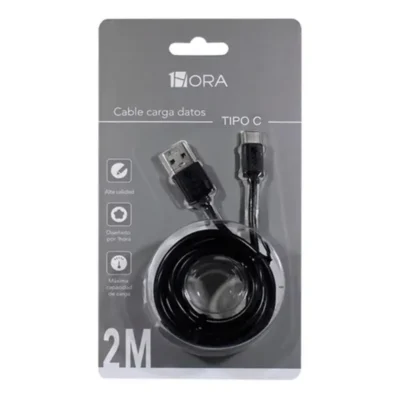 Cable 1hora Cab185 Usb A Tipo C 2m