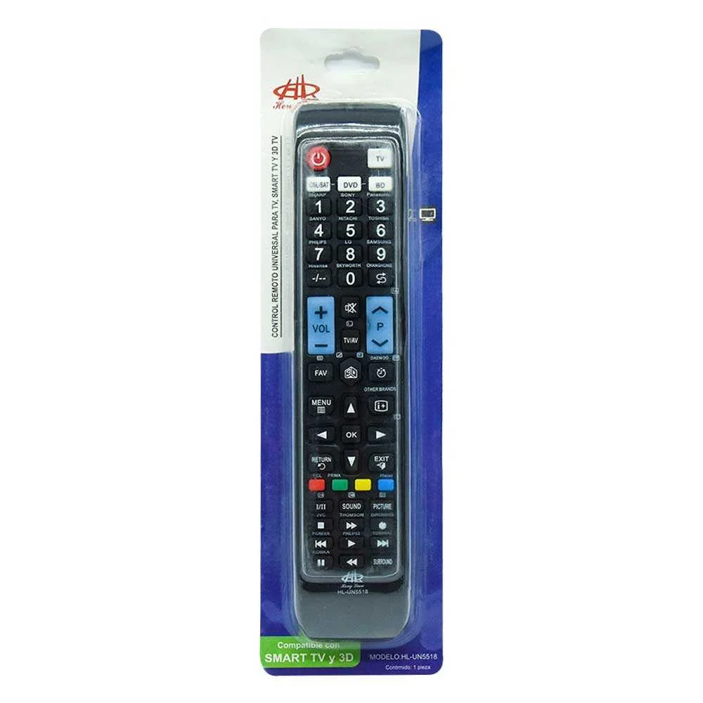 Control Remoto Universal Smart Tv Negro