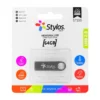 Memoria Usb Stylos Tech Stmusb4b 2.0 64gb Plateado