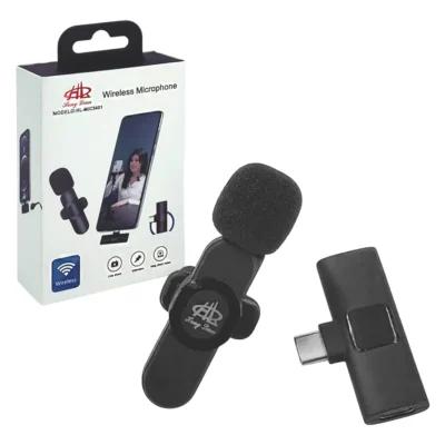 Micrófono Solapa Inalámbrico Usb-c Hl-mic5401